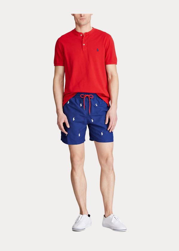 Calções De Banho Polo Ralph Lauren 5½-Inch Traveler Homem 76432-ZSOH